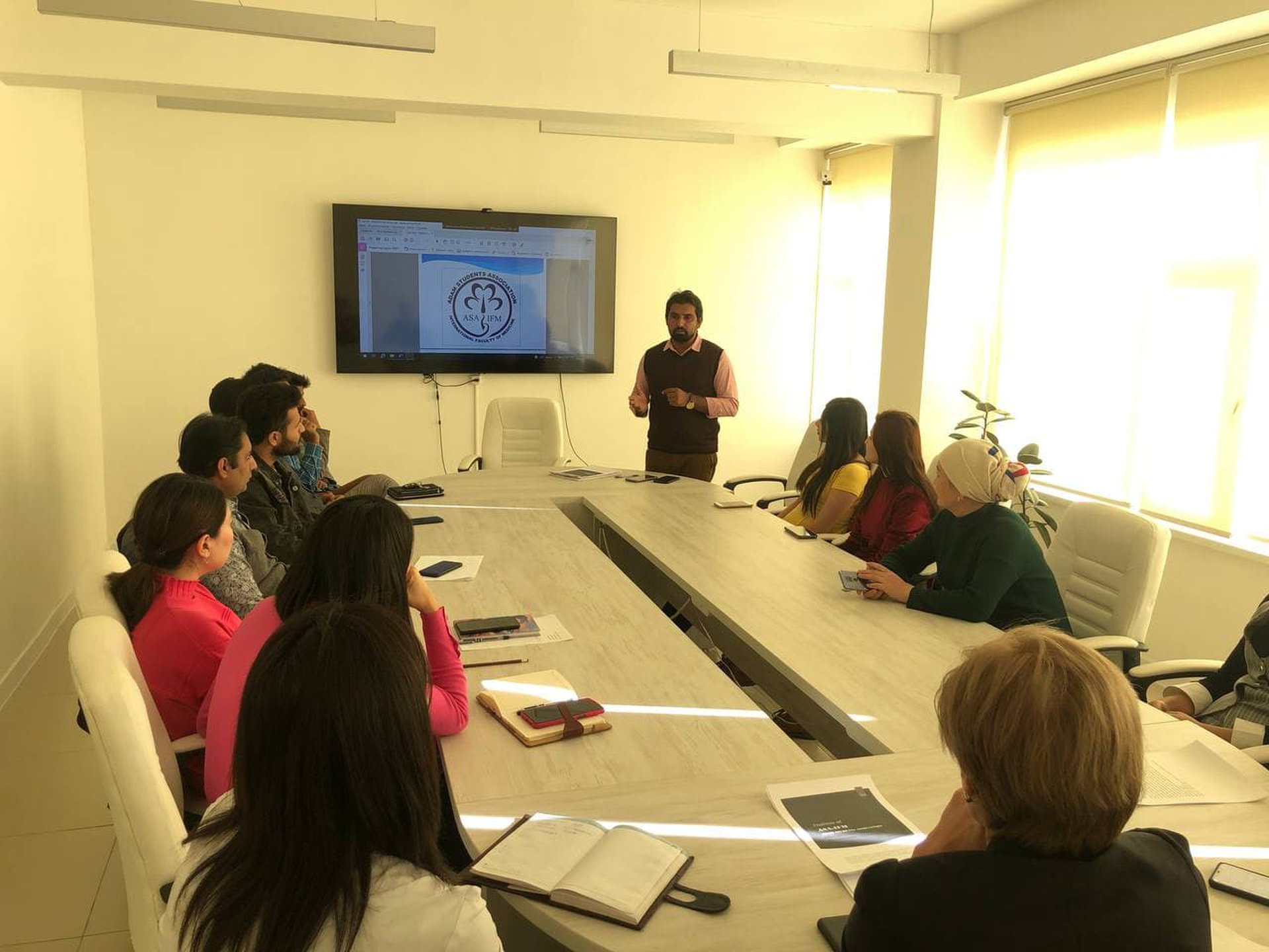 Students from Faculty of general medicine at  ADAM UNIVERSITY SCHOOL of MEDICINE   have taken initiative and  completed  association orientation on *30th November 2021* with management of university
