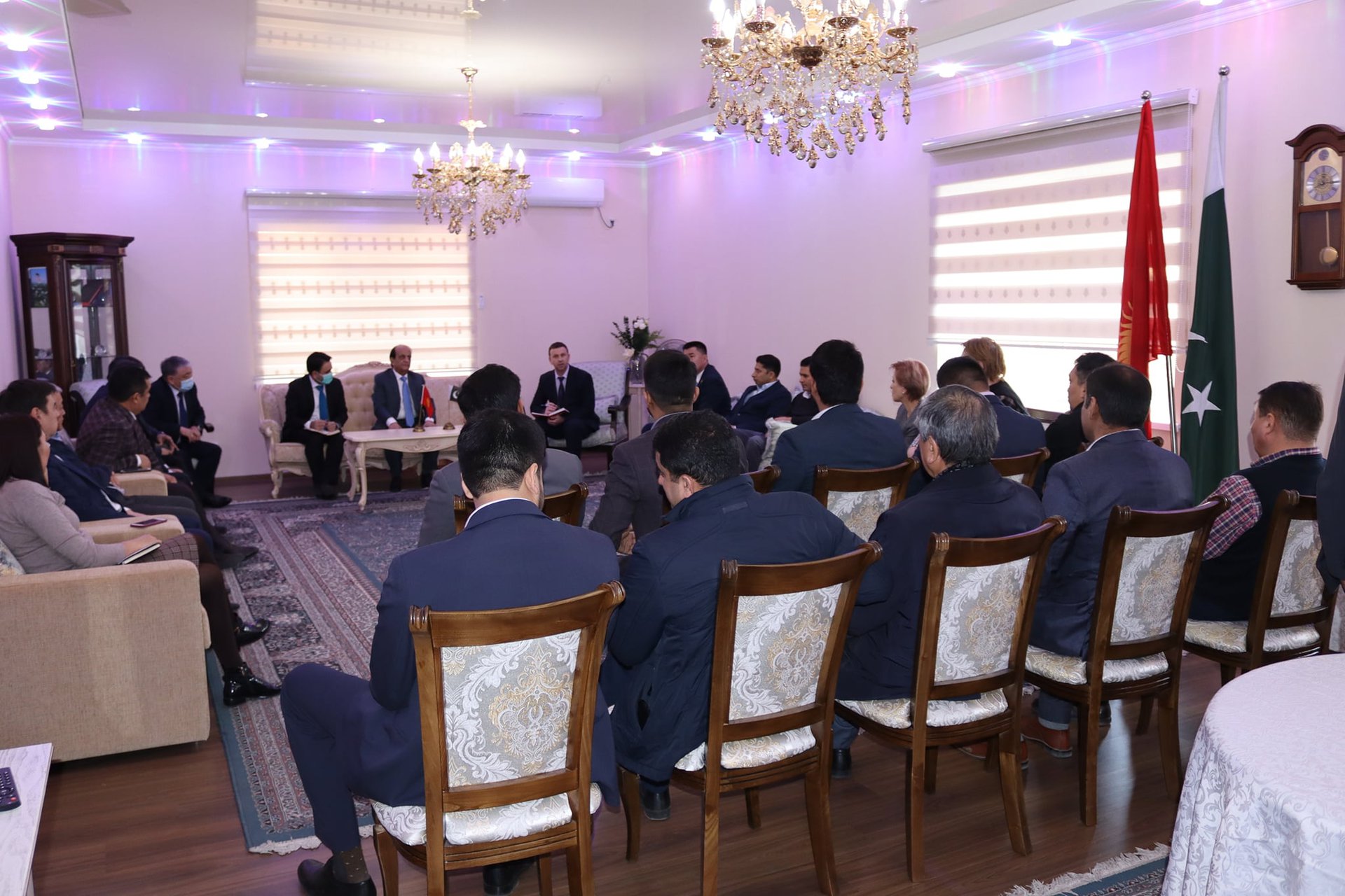 A meeting of the Embassy of Pakistan with the rectors of the universities of Kyrgyzstan was held